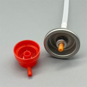 High-Performance 360 Degree Aerosol Valve With Actuator For Reliable Use