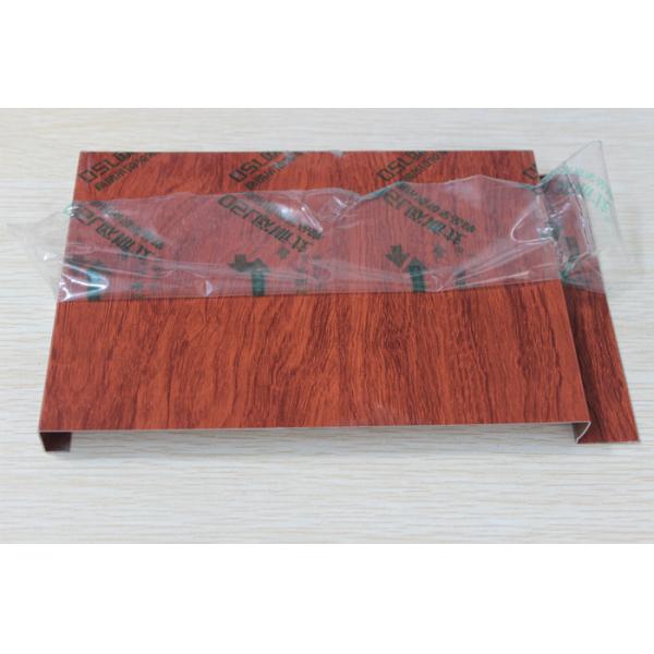 Quality Modern G-shaped Aluminium Strip Ceiling Wood Grain Color Ceiling wholesale