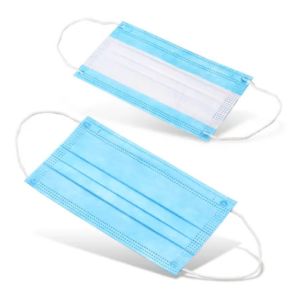 China Adjustable Earloop Disposable Pollution Mask , Disposable Dust Mask CE Approved on sale