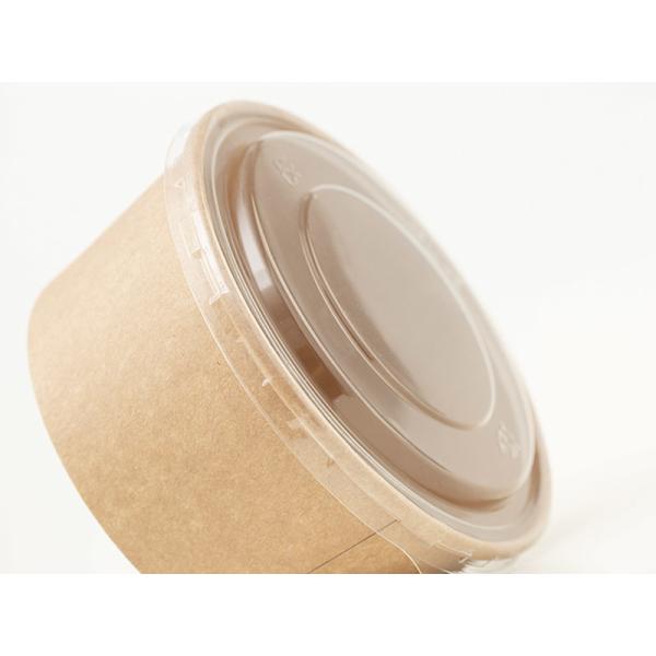 Quality Single Use Eco Friendly Round Kraft Paper Bowls Container Food Grade wholesale