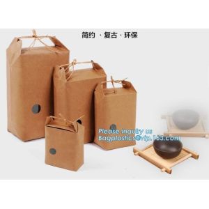 China 25kg kraft paper bag Cement,Flour,Rice,Fertilizer,Food,Feed Bag,customized logo printing durable moisture proof,bagease on sale