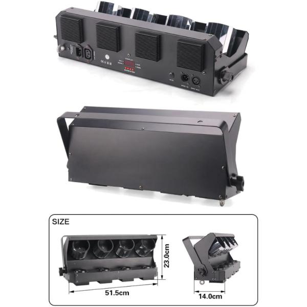 Concert LED Light Kit 5.1kg Ra80 95 For Video And Photo Lighting