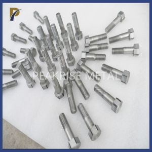 M6 M8 M10 Tungsten Bolt Screw Nuts Tungsten Molybdenum Titanium Threaded Rod