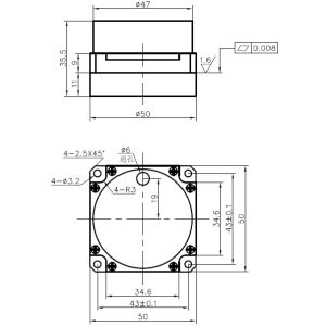 Lightweight Electronic Gyroscope Sensor weight ＜130(g) for Accurate Motion