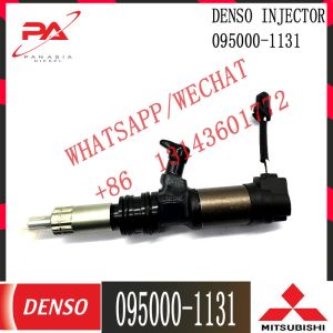 China 095000-1131 Diesel Engine Fuel Injector 095000-0214 095000-0213 095000-1131 For MITSUBISHI ME132938 ME302571 6M60T on sale