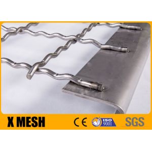 12mm Crimped Woven Wire Mesh 65Mn Steel Mining Screen Mesh
