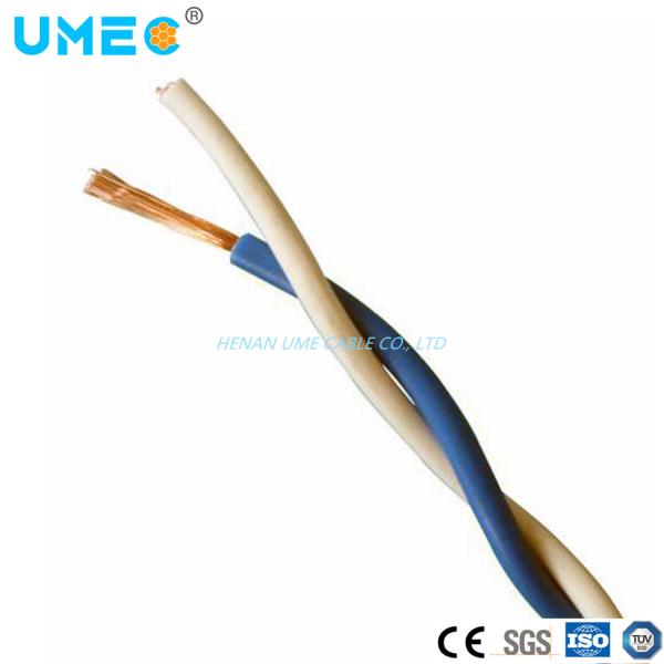Quality IEC60227 Standard 2 Core Twisted Flexible Wire 2 X 1.5sqmm with and Copper Conductor wholesale