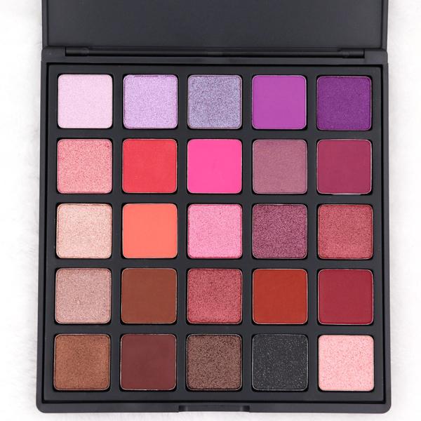 Quality 16.5*16.5cm Eye Makeup Palette Highly Pigmented Eyeshadow For Dark Skin wholesale