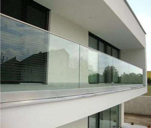 Quality Custom Glass Railing System with Space Saving Design and Easy Installation wholesale