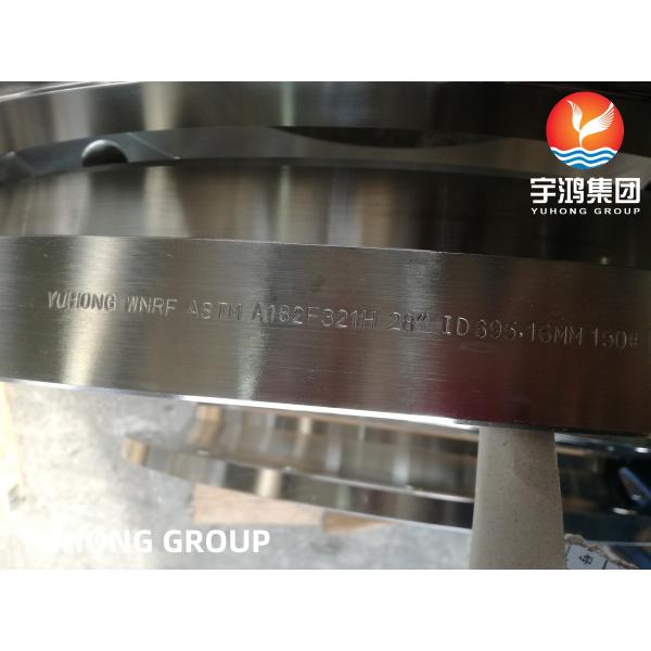 Stainless Steel Flanges ASTM A182 F321H, UNS S32109 Weld Neck Raised Face