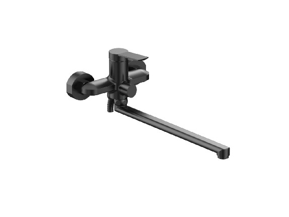 Round Single Lever Bath Mixer For Shower Bathtub Sink