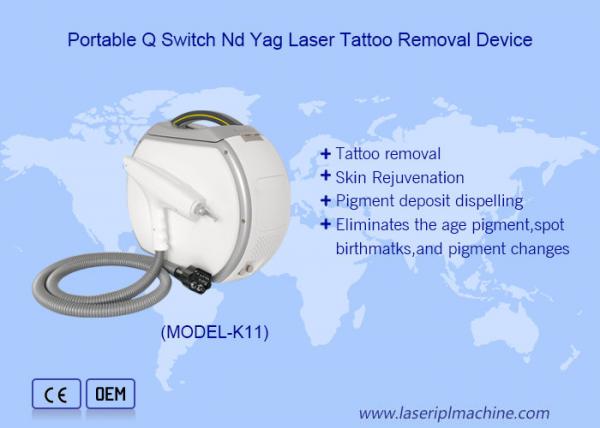 Quality Portable Q Switch Nd Yag Laser Machine Pigment Removal wholesale