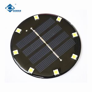 Φ75X2.5mm Epoxy Round 2V round solar photovoltaic panels epoxy solar panel ZW