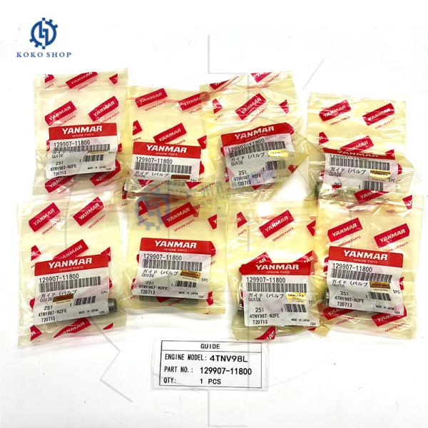 Quality 129150-11810 129907-11800 129908-11700 129907-22090 Valve Guide For YAMMAR 4TN98L Engine Spare Parts wholesale