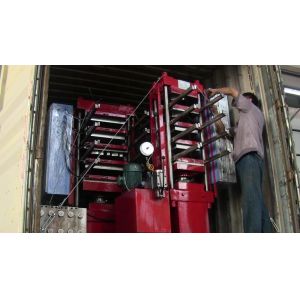 Rubber Tile Making Press Machine for Blue Green Red Tile Manufacturing Process