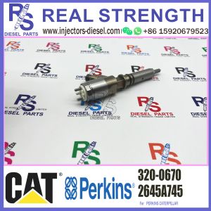 China Factory Price fuel injector 2645A745 320-0670 for Excavator Diesel engine