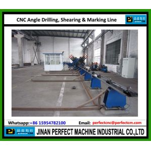CNC Angle Drilling Production Line Factory in China Used in Transmission Tower
