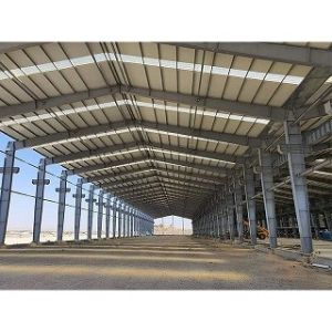 Prefab Steel Metal Frame Warehouse Lightweight Windproof Custom Design