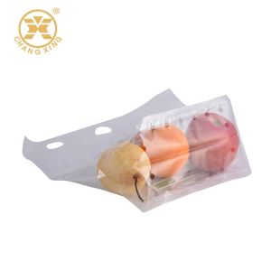 12oz Resealable Packing Bags For Vegetables CPP Clear Plastic Stand Up Pouches