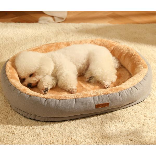 Quality Basics Round Bolster Indestructible Dog Bed With Flannel Top wholesale