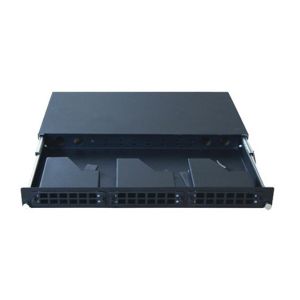 4U 19inch MPO Fiber Optic Patch Panel with 12pcs cassettes