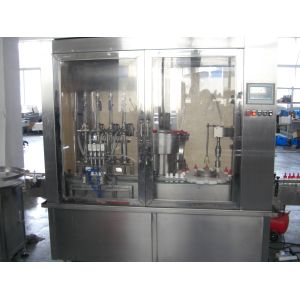 Liquid Capping Volumetric Liquid Filling Machine For 500g Honey Jam Jar