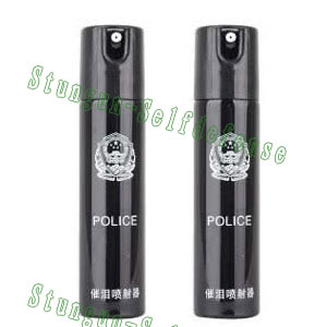 110ML Injector Tear gas black police pepper spray self defense