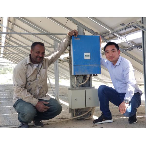 18.5kw Jntech Solar Pump Inverter , Hybrid Solar Power System Inverter IP65