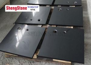 China Custom Black Epoxy Resin Lab Countertops / Worktop , Chemical Resistant Countertops on sale