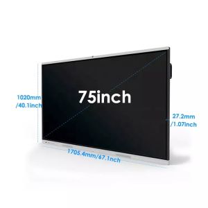 75 inch Digital Interactive Whiteboard Flat Panel