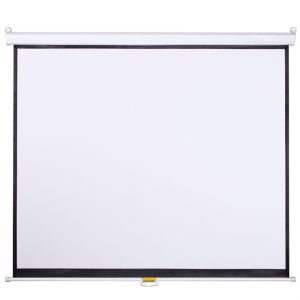 Cheap 100&quot; 4:3 Manual Pull Down projection projector screen HD 3D TV home theater glass beaded for sale
