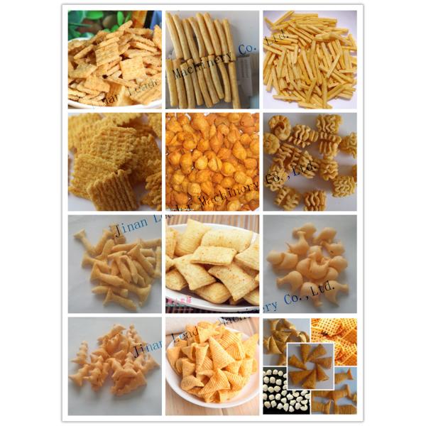 Quality Fully automatic double screw extruder crispy rice machine wholesale