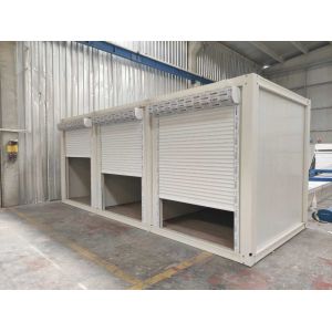 Mobile House Container With Folding Design And Light Accessories