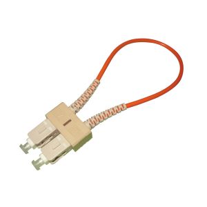 SC UPC APC Fiber Loopback for network components testing , customized