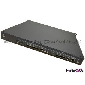 Metal HOUSING OLT Optical Line Terminal For EPON With 4 , 8, 12 PON FA-EOLT8604