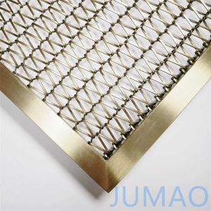 Aluminum Metal Wire Mesh Room Divider Partitions OEM