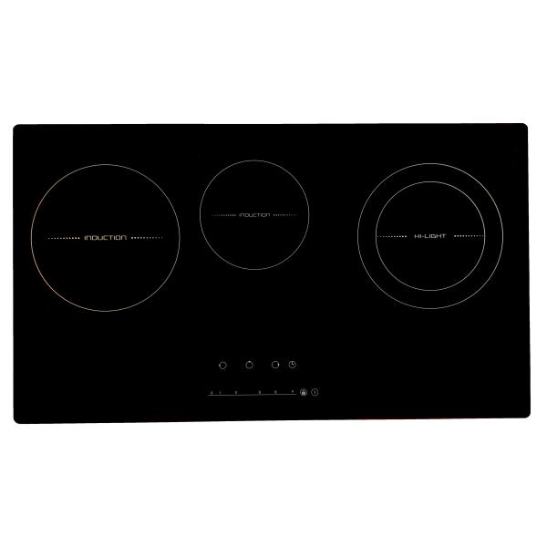 Quality Triple Zone Mix Induction Ceramic Electric Hob Stove wholesale