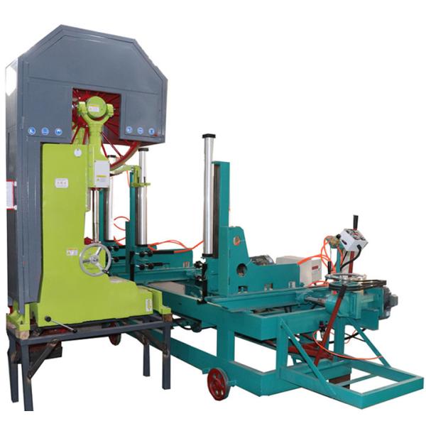 Popular MJ3210 Vertical Band Sawmill with Log Carriage /Automatic feeding