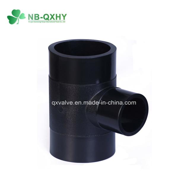 Pn10 Plastic Equal Tee for HDPE Water Pipe SDR17 Wall Thickness 20-630 mm