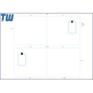 Greeting Fold Full Color Printing Paper Card USB URL Key Website