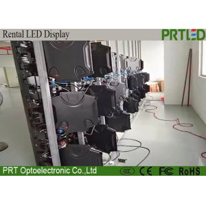 China Ultra Thin Digital Advertising Display Screens P5 With 640x640mm Rental Panels on sale