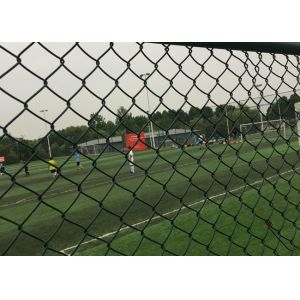 Dia 2.8mm Diamond Mesh Wire Fence 15m Length Cyclone Chain Wire Fencing