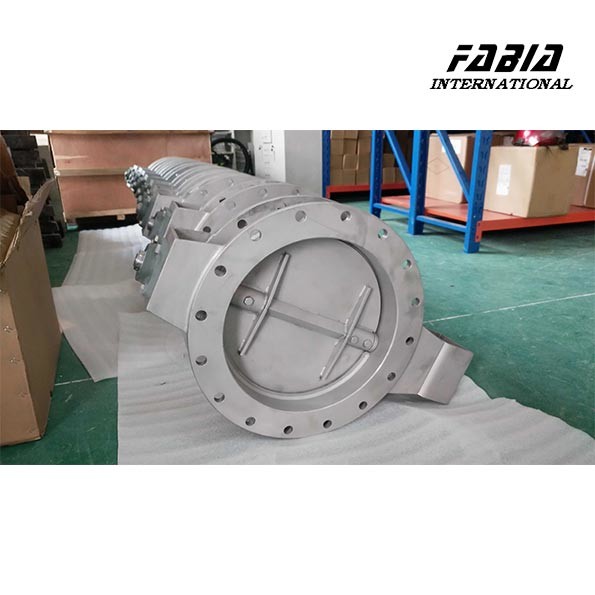 Quality Triple Eccentric Marine Butterfly Valve High Performance For  Diesel Engine Exhaust Gas Treatment System wholesale
