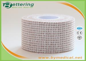 China 2.5cm Check Pattern H-Eab Synthetic Elastic Adhesive Bandage EAB finger wrapping tape thumb tape bandage on sale