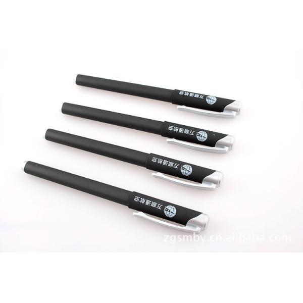 Quality elegant design office gel ink pen, rubber sprayed barrel wholesale