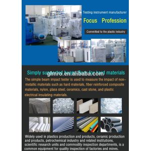 Izod Pendulum Impact Test Machine For Plastic Charpy