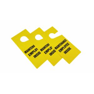 Custom Design Plastic Safety Tag Production for Safe and Durable Products