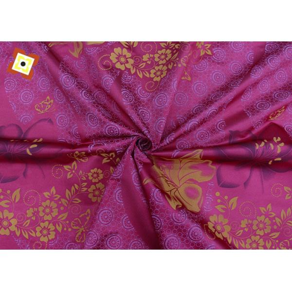 240cm Width Warp Knitted Cloth Bronzing Gold Powder Dispersed Printing Mattress