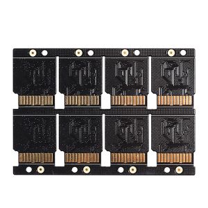 wire bonding memory substrate with gold plating manufacture