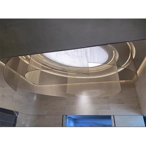 Max Unrestricted Metal Mesh Curtain Texture With Diamond Perforations